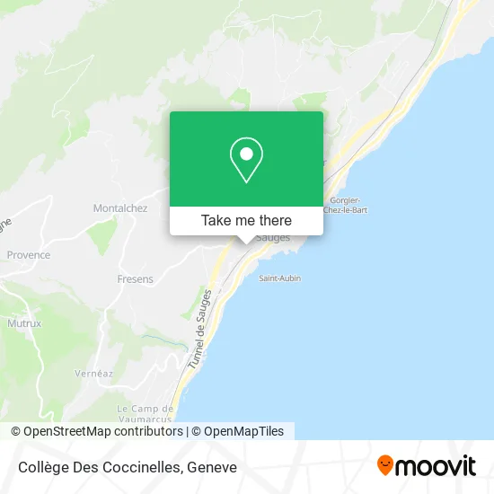 Collège Des Coccinelles map