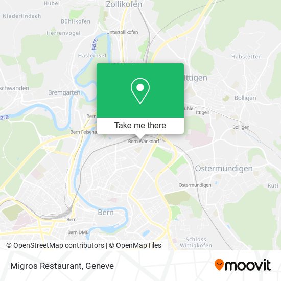 Migros Restaurant map