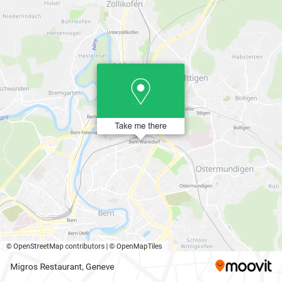 Migros Restaurant map