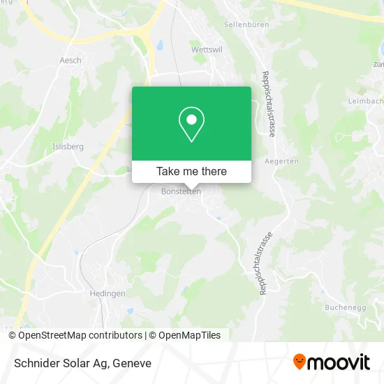 Schnider Solar Ag map