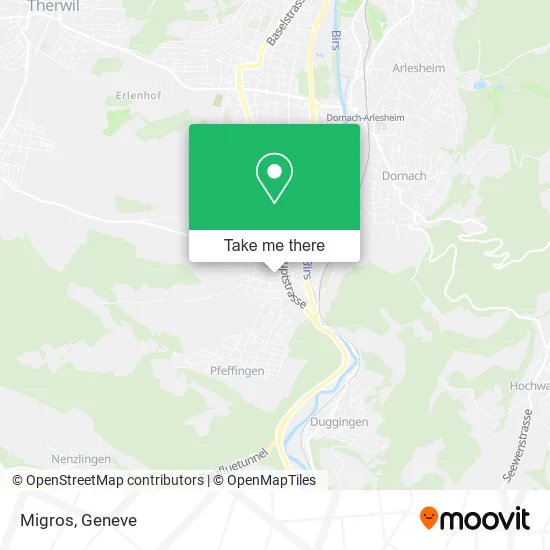 Migros map
