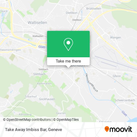 Take Away Imbiss Bar map