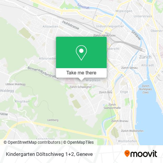 Kindergarten Döltschiweg 1+2 map