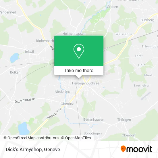 Dick's Armyshop map