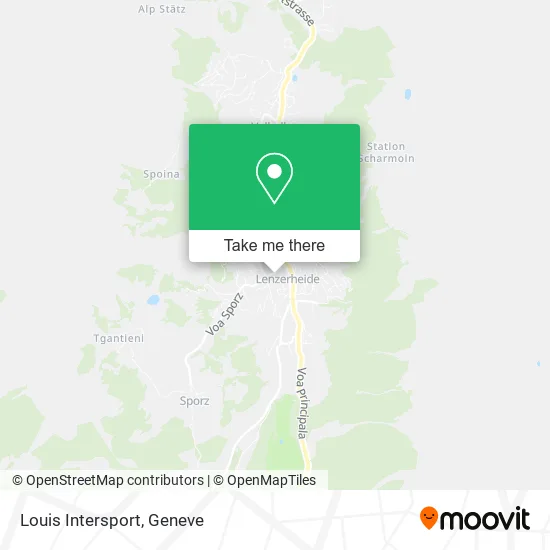 Louis Intersport map