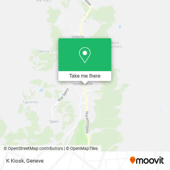 K Kiosk map