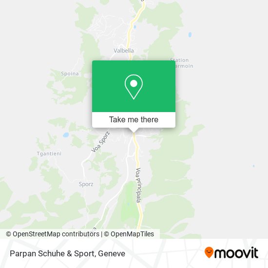 Parpan Schuhe & Sport map