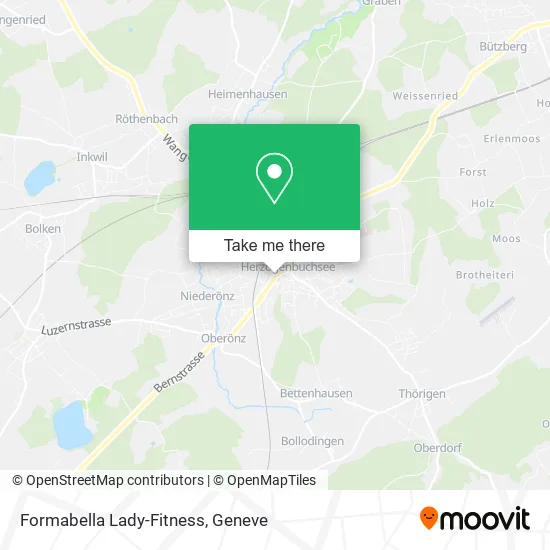 Formabella Lady-Fitness map
