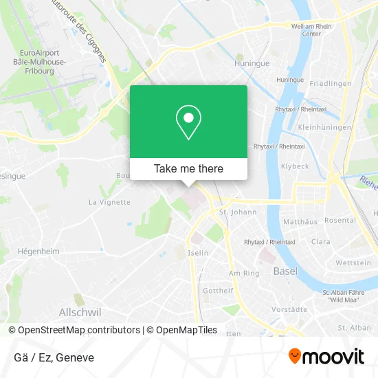 Gä / Ez map