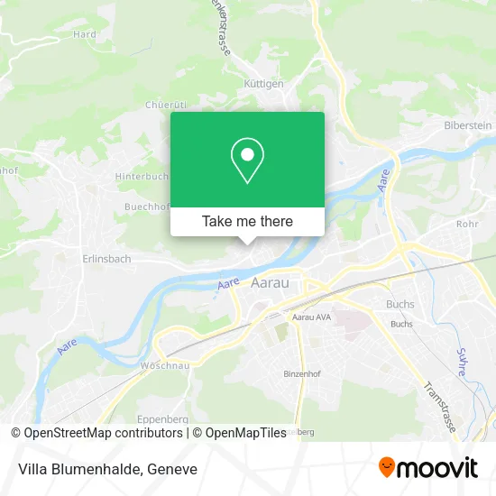 Villa Blumenhalde map