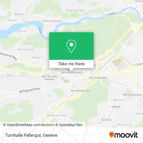 Turnhalle Fellergut map