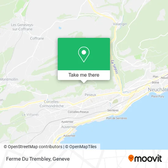 Ferme Du Trembley map