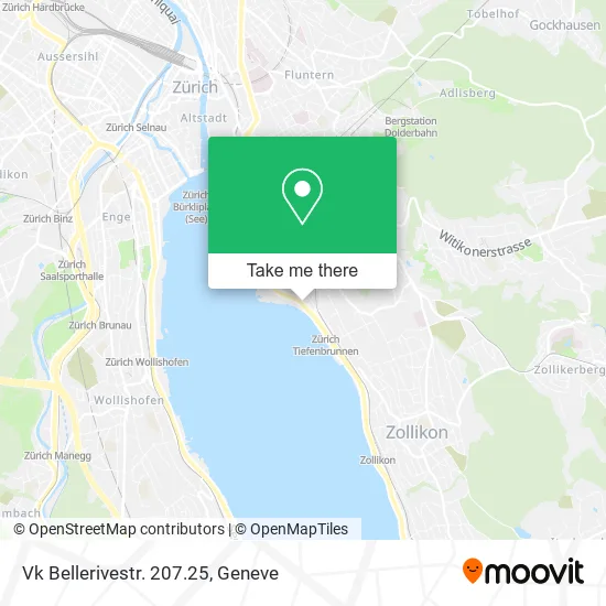 Vk Bellerivestr. 207.25 map