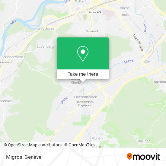 Migros map