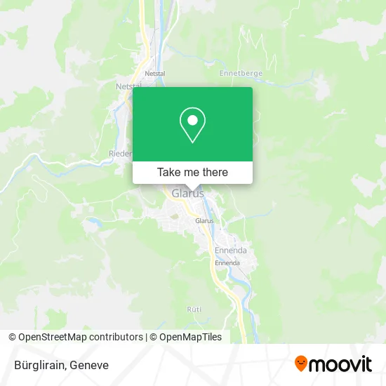 Bürglirain map