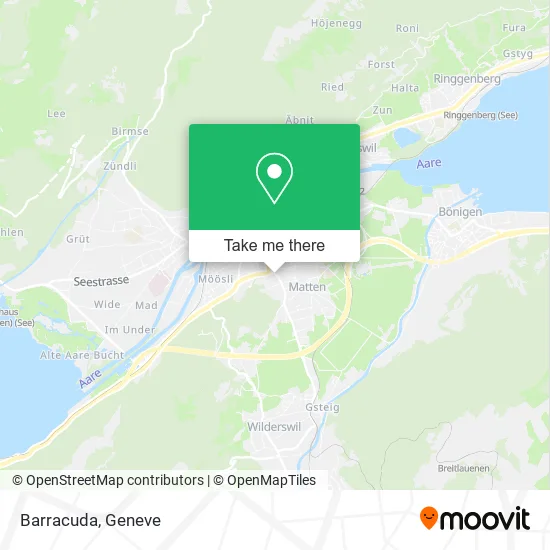 Barracuda map