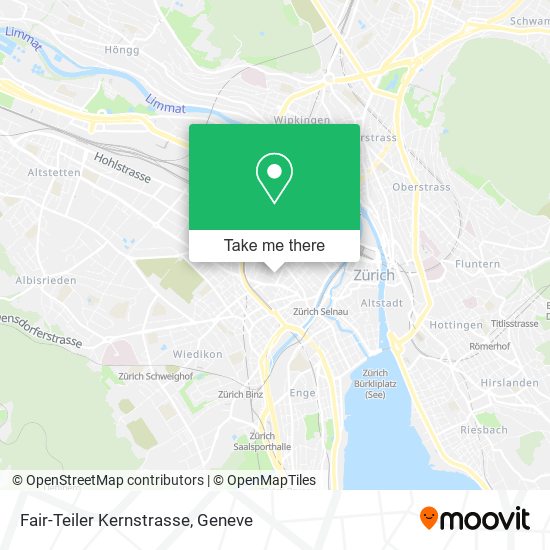 Fair-Teiler Kernstrasse map