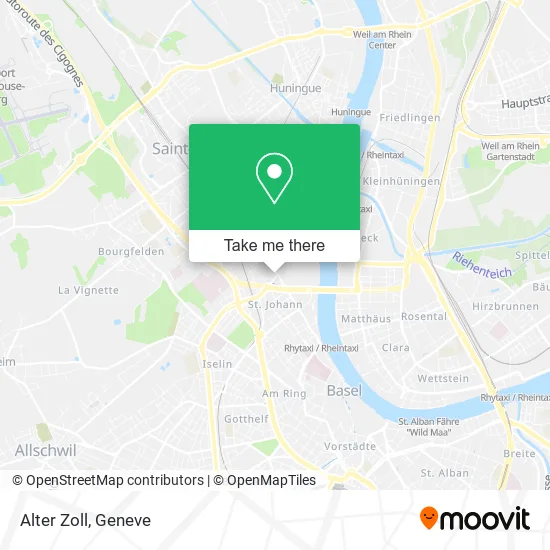 Alter Zoll map