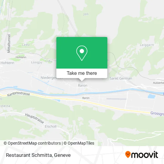 Restaurant Schmitta map