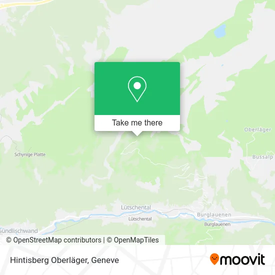 Hintisberg Oberläger map