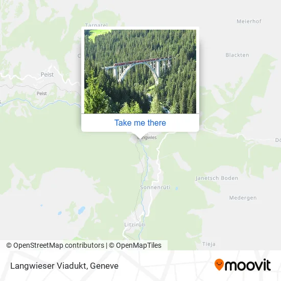 Langwieser Viadukt map