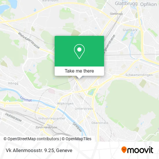 Vk Allenmoosstr. 9.25 map