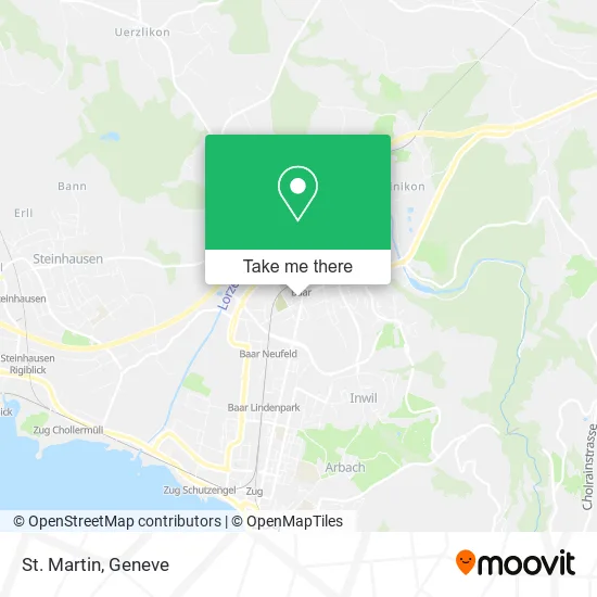 St. Martin map