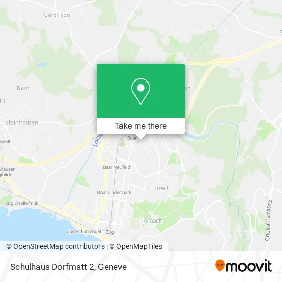 Schulhaus Dorfmatt 2 map