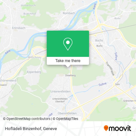 Hoflädeli Binzenhof map