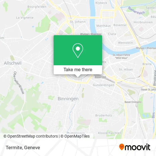 Termite map