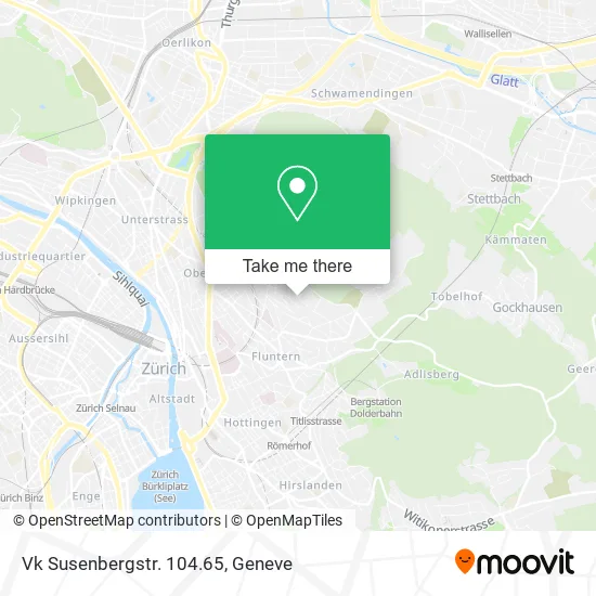 Vk Susenbergstr. 104.65 map