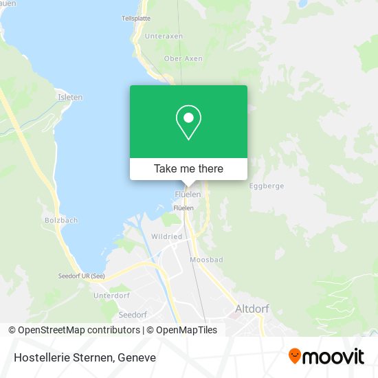Hostellerie Sternen map