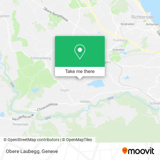 Obere Laubegg map