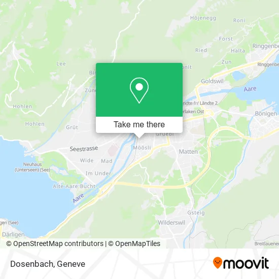 Dosenbach map
