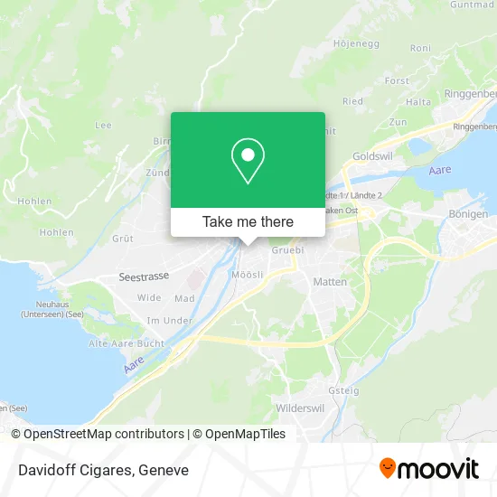 Davidoff Cigares map