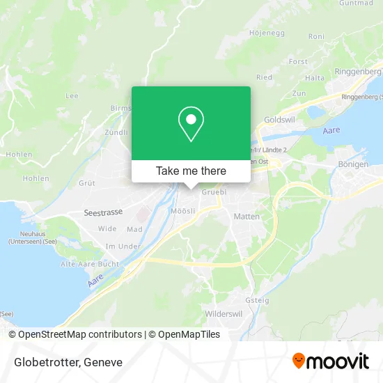 Globetrotter map