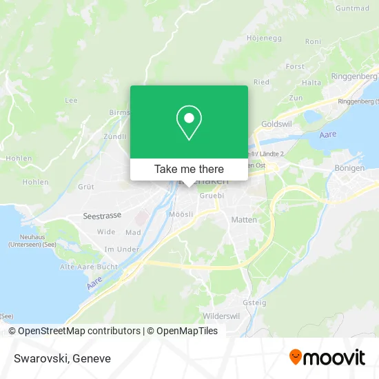 Swarovski map