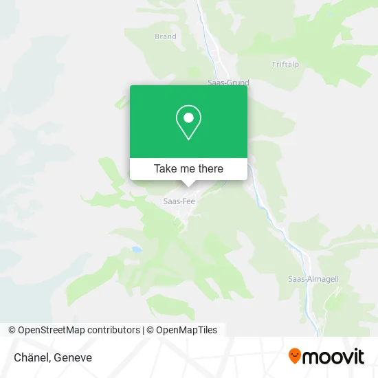 Chänel map