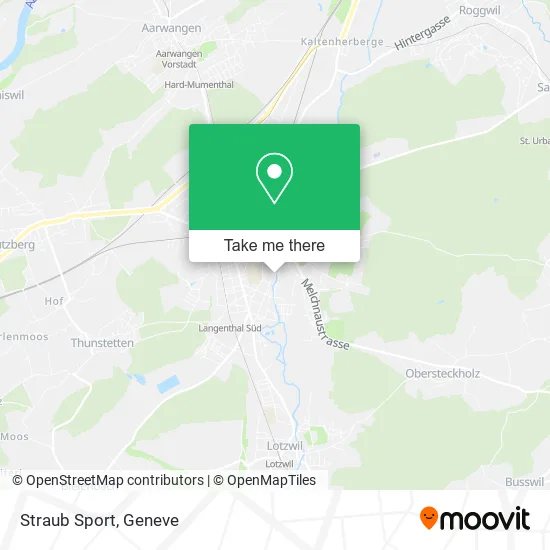 Straub Sport map