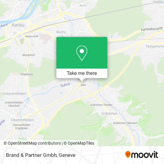 Brand & Partner Gmbh map