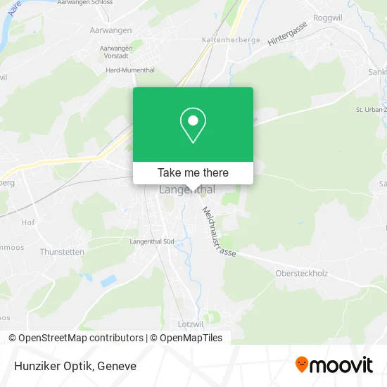 Hunziker Optik map
