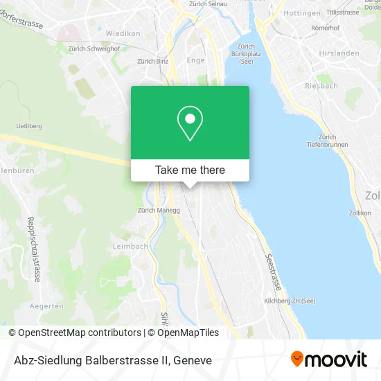 Abz-Siedlung Balberstrasse II map