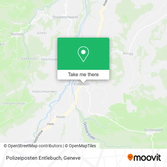 Polizeiposten Entlebuch map