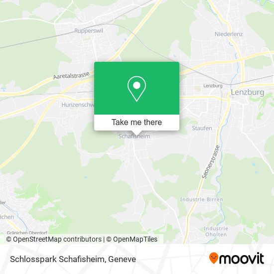 Schlosspark Schafisheim map