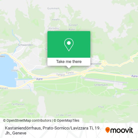 Kastaniendörrhaus, Prato-Sornico / Lavizzara Ti, 19. Jh. map