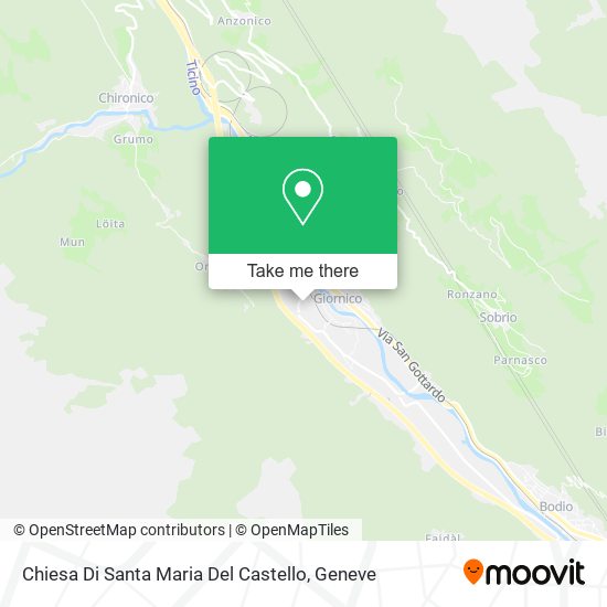 Chiesa Di Santa Maria Del Castello map