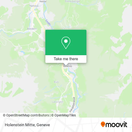 Holenstein Mitte map