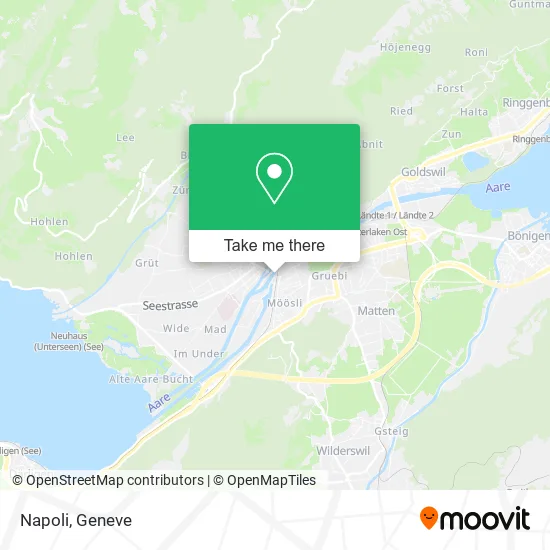Napoli map
