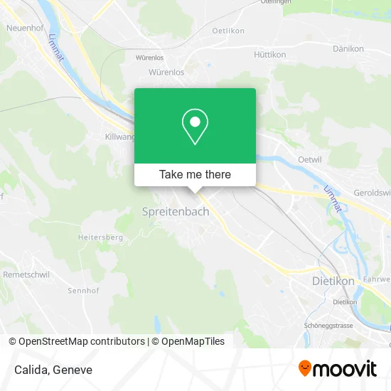 Calida map