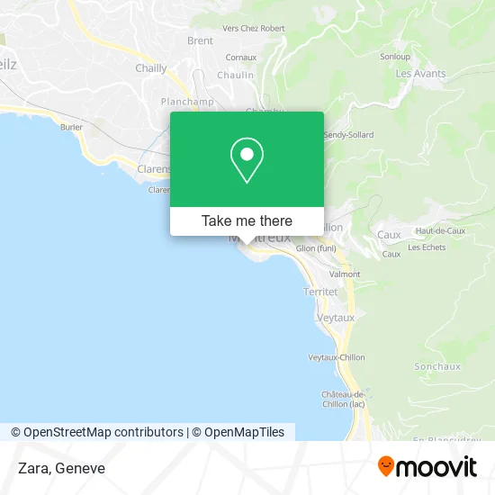Zara map